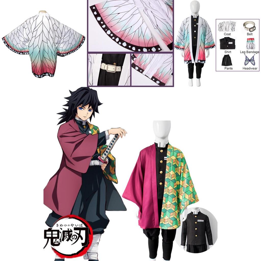 Demon Slayer Kamado Nezuko Cosplay Costume For Kids In Various Colors Exquisite Workmanship And Perfect Stitches