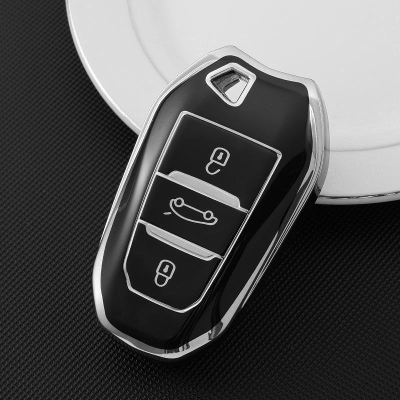 For Peugeot 2008 3008 4008 5008 308 408 508 Citroen C1 C2 C4 C6 C3-XR Picasso Grand DS3 DS5 Key Case Cover Shell Protector