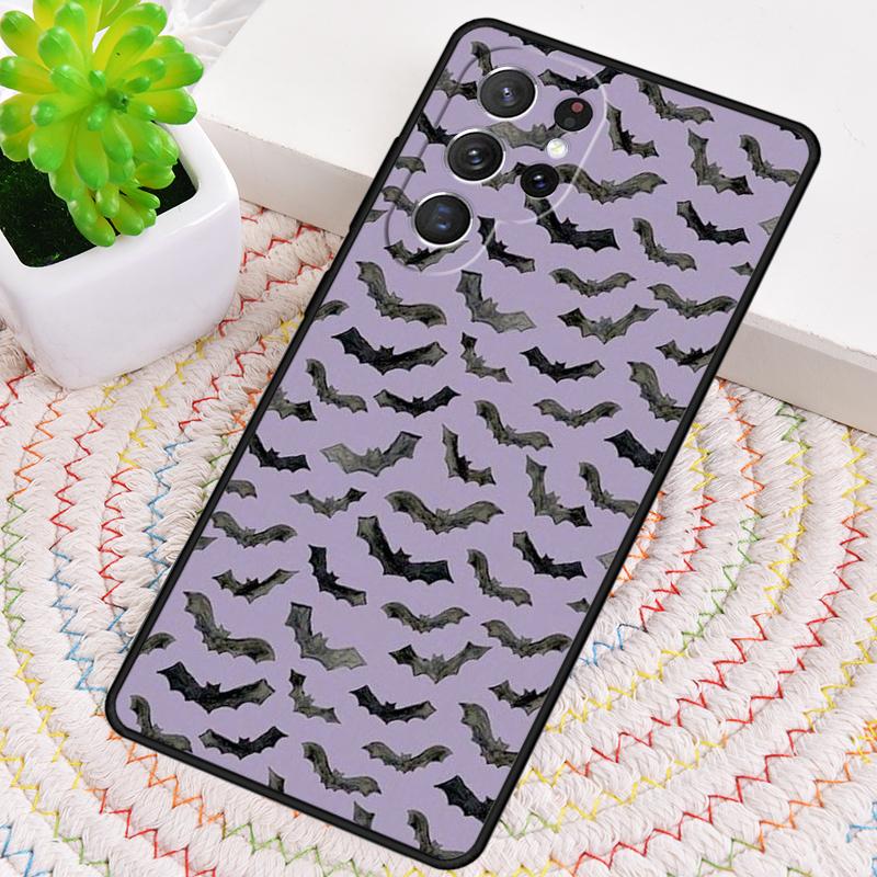 Vampire Bat TPU Phone Case For Samsung Galaxy note 10 pro S26 S25 S24 S23 S22 Ultra Plus S21 FE S20 Shockproof Cover