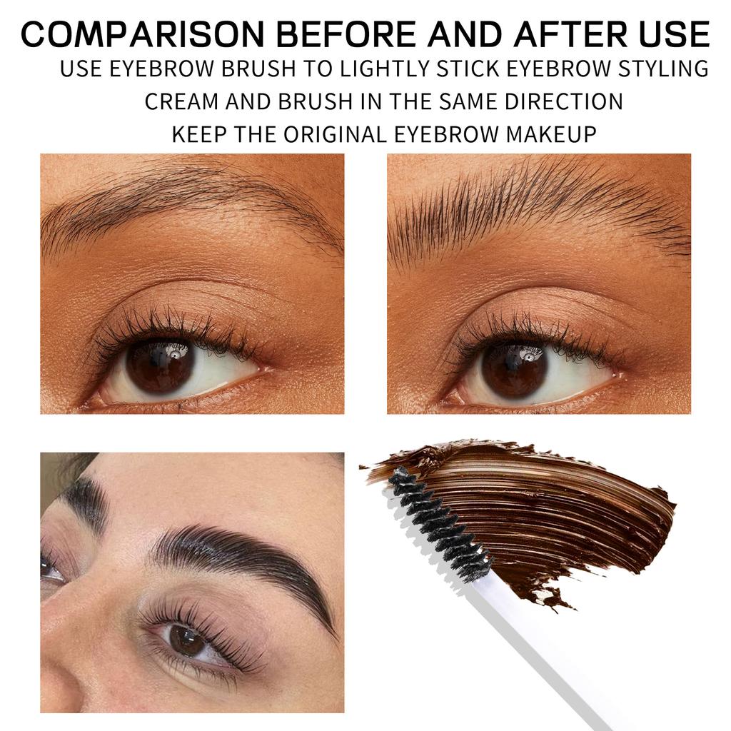 Long-lasting Waterproof Eyebrow Raincoat Styling Eyebrow Glue Non-smudging Natural Three-dimensional Quick-drying Eyebrow Dye Glue