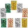 10-40pcs Animal Print Birthday Party Return Candy Handle Kids Gift Jungle Party Plastic Tote