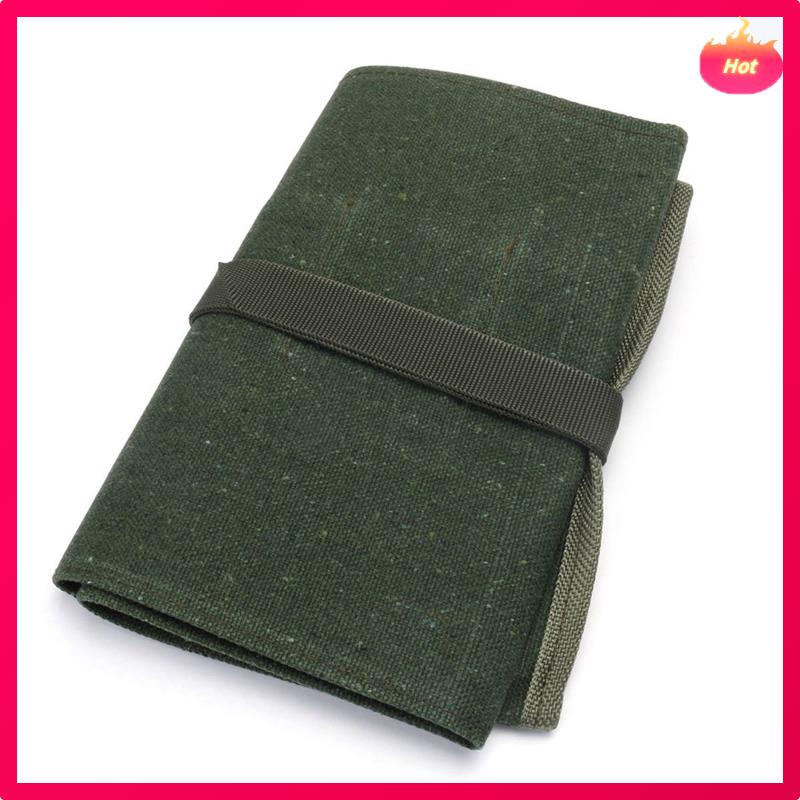 4Pcs 600X430mm Japanese Bonsai Tools Storage Package Roll Bag Canvas Tool Set Case