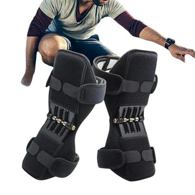 Sport Joint Patella Power Lift Knee Braces Elderly Walking Support Protect Fixed Booster Breathable Rebound Spring Knee New