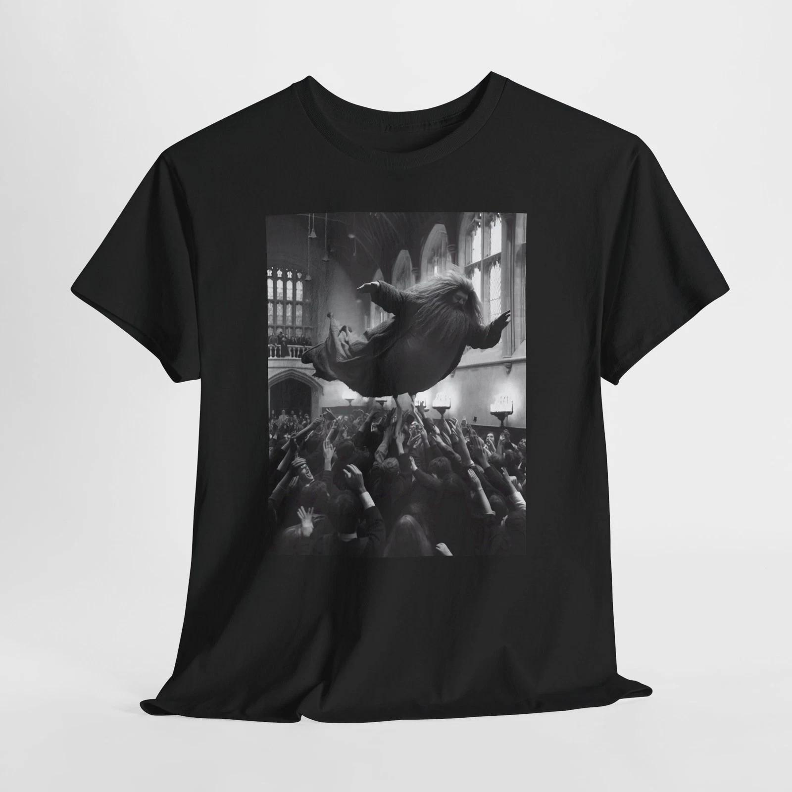 Harry Potter Hagrid Tee, Unisex T-Shirt, Wizard Fan Gift, Magical Shirt, Novelty S
