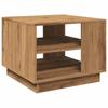  Coffee Table, Artisan Oak 55x55x42 Cm, Wood-based Material