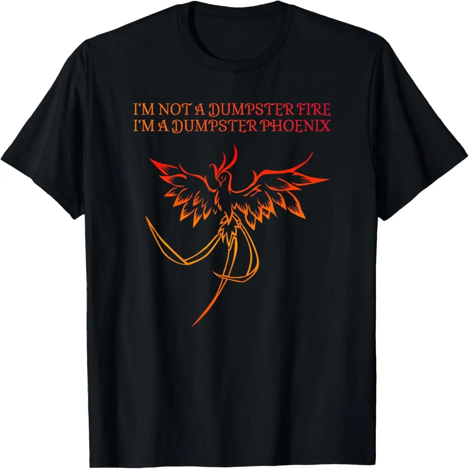 Rise from My Own Ashes Motivational Phoenix T-Shirt XXXXXL разноцветный