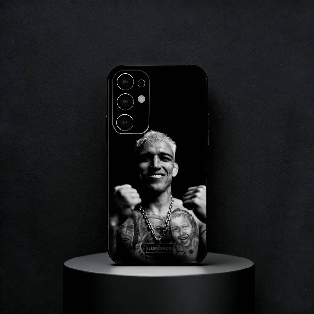 Charles Oliveira Handyhülle Für Samsung S25,S24,S21,S22,S23,S30,Ultra,S20,Plus,Fe,Note,5G Schwarze Hülle