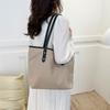 Spacious Tote Bag For Women Trendy Street Style 2023 Summer Fashion Simple Shoulder Bag