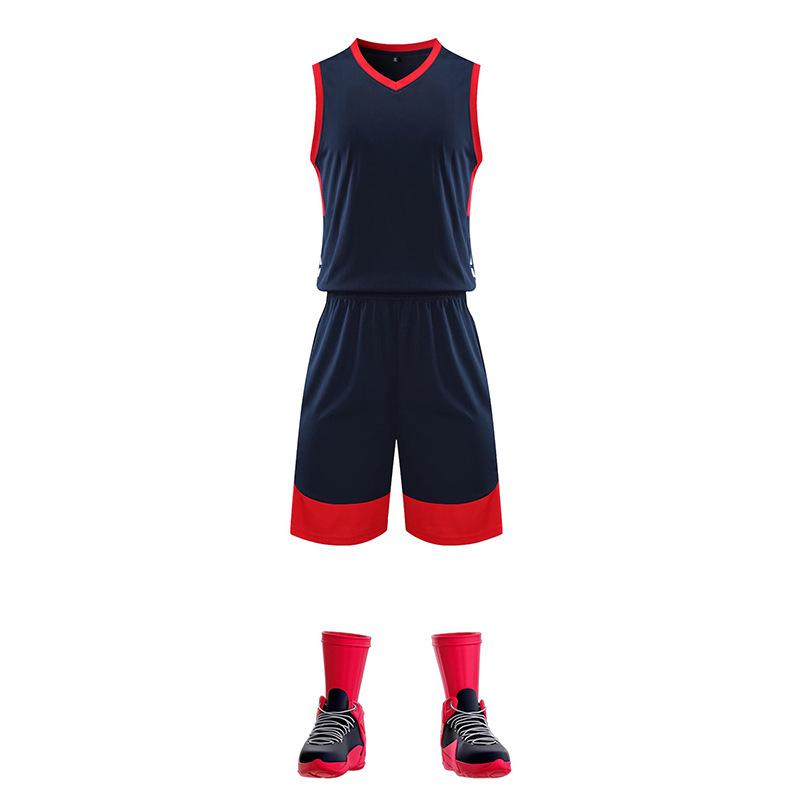 Custom Plus Size Men's Basketball Training Uniform Set
