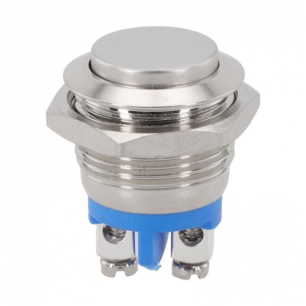 Push Button Switch Power Switch 16mm Hole Accessory Metal Part Replacement