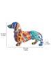 Watercolor Dachshund Sculpture, Resin Animal Figurine, Home Decorative Accessories for Bedroom, Living Room, and Study