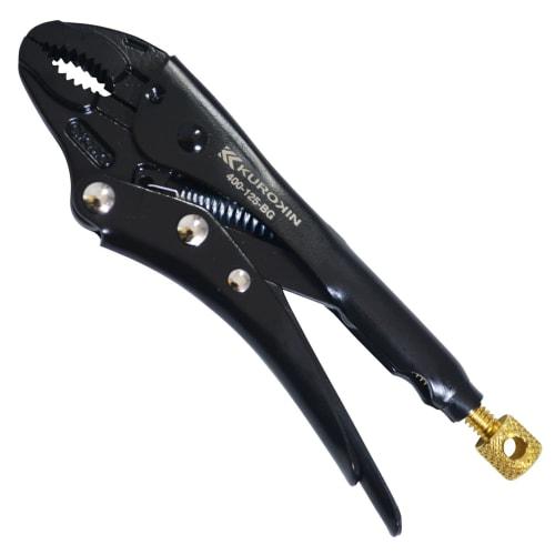 

Fujiya Locking Pliers, Black and Gold, 125mm, 400-125-BG