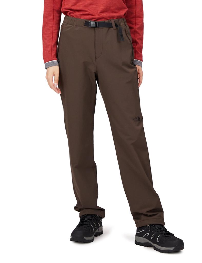 The North Face Barb Cocoa Size S Women's Pants, NBW32211, Water-Repellent, Stretch, Brown,