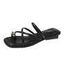 Women's Sandals Summer 2024 Heels Sandalias Mujer Elegant Square Heel Shoes Women's Summer Shoes Women's High Heels
