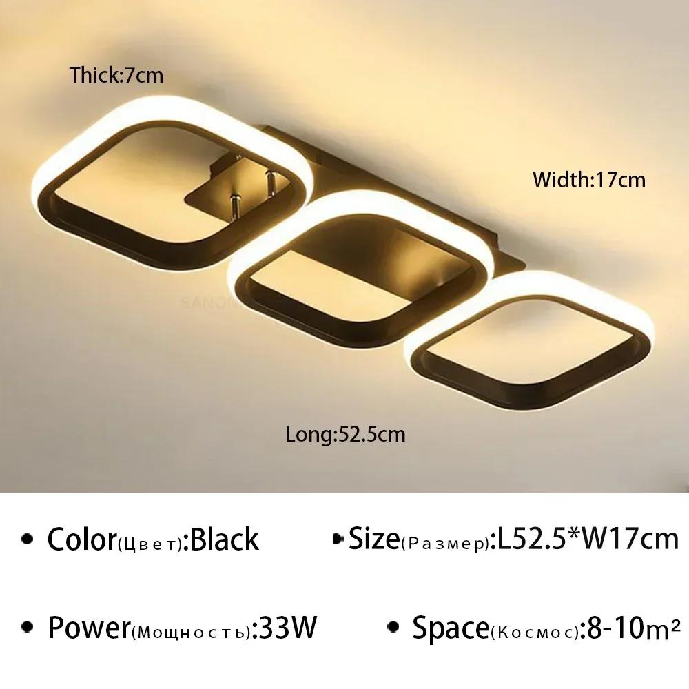 Modern LED Ceiling Lights Chandeliers For Aisle Hallway Bedroom Living Dining Room Home Decor Indoor Lighting Fixtures Luster