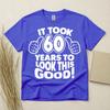 60th Birthday T Shirt Born In 1966 Gift 60 Year Old Tshirt Sixty Bday Outfit