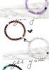 Heart-Shaped Magnetic Couple Bracelet - Best Friend or Sister Gift for Boyfriend - Japanese Korean Student Wristband In Stock