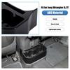 Rear Seat  Water Cup Holder Storage Box Organiser Container For Jeep Wrangler JL ,For JT Gladiator 2018 Up Car Interior Acessories