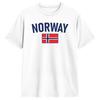 Unisexs Norge Flag Norway T Shirts Pure Cotton Clothing Vintage Short Sleeve Crewneck Tee Shirt Birthday Gift TShirts