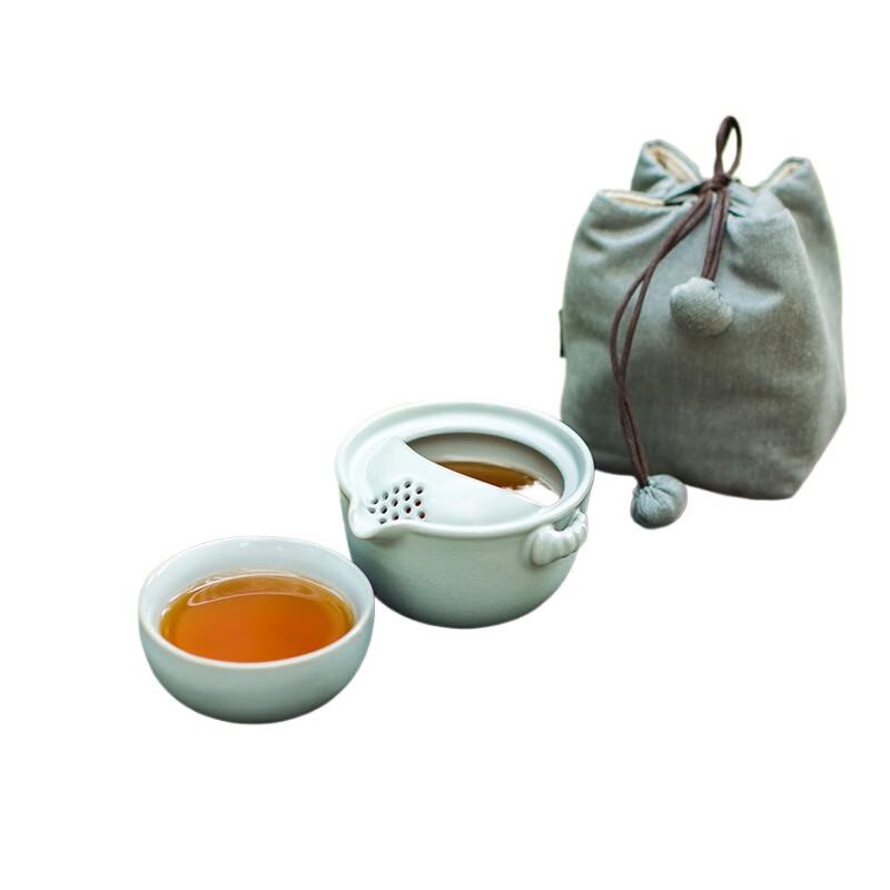 

Lubao Ruyao Immortal Stone Portable Ceramic Tea Set