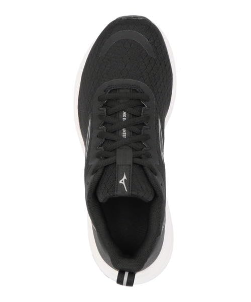 Mizuno Esperanzer 2 Running Shoes, Black/Silver, Size 24.0 Cm, 4E, for Jogging, Training, Sports, Indoor Use, Commuting, and Exercise