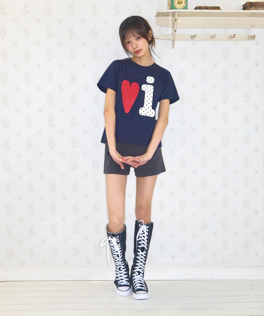 VIDEO JOCKEY Bibi T-Shirt [Navy]