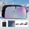 Foldable Gradient Car Windshield Sunshade,UV Protection Heat Insulation Sun Shade,Front Window Cover for Cars,SUVs,Trucks