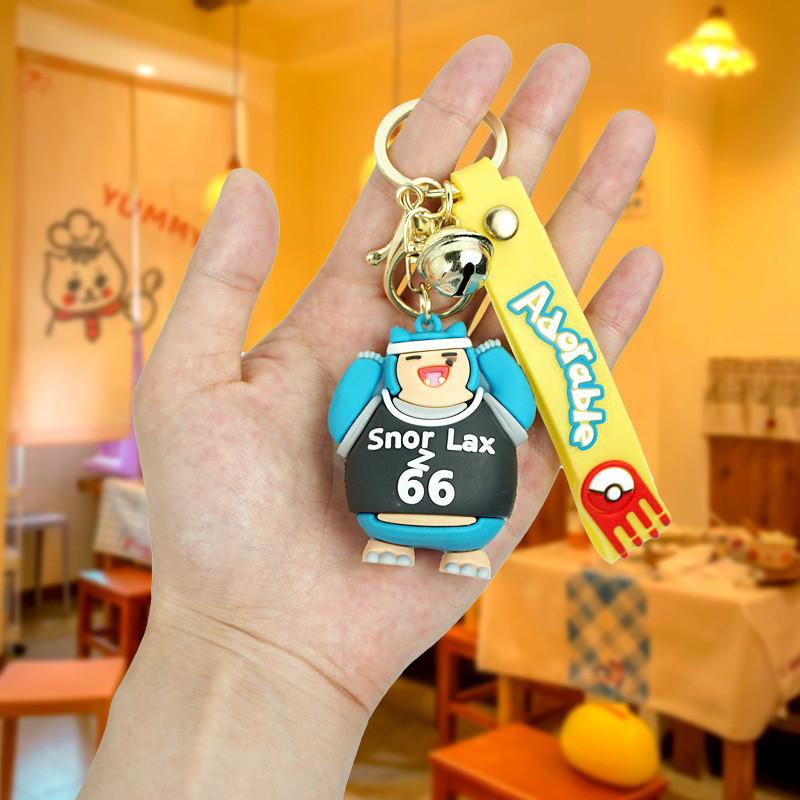 

Милый брелок Сквиртла из резины, идеальный для детей и коллекционеров Snorlax