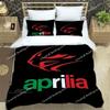 Aprilia Motorcycle Print Bedding Sets Exquisite Bed Supplies Set Duvet Cover Bed Comforter Set Bedding Set Luxury Birthday Gift