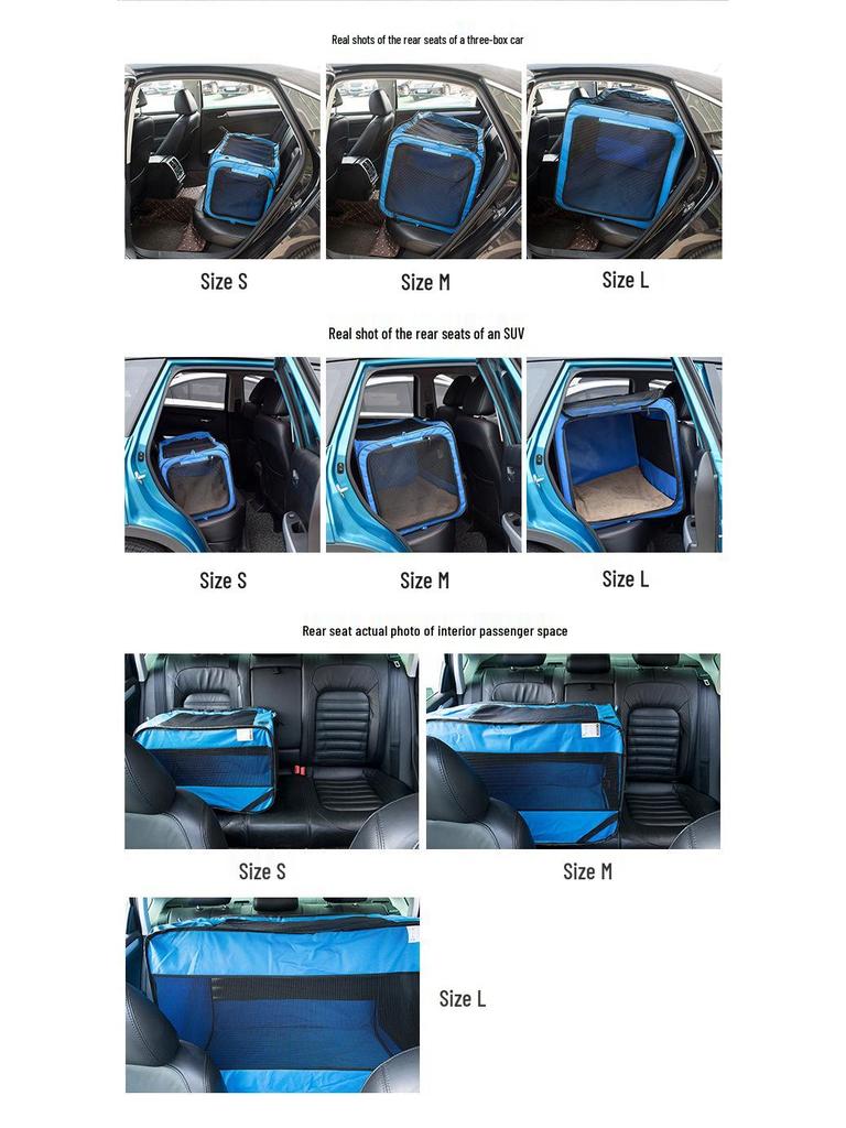 In Stock Large Foldable Portable Outdoor Dog Tent Car Cage