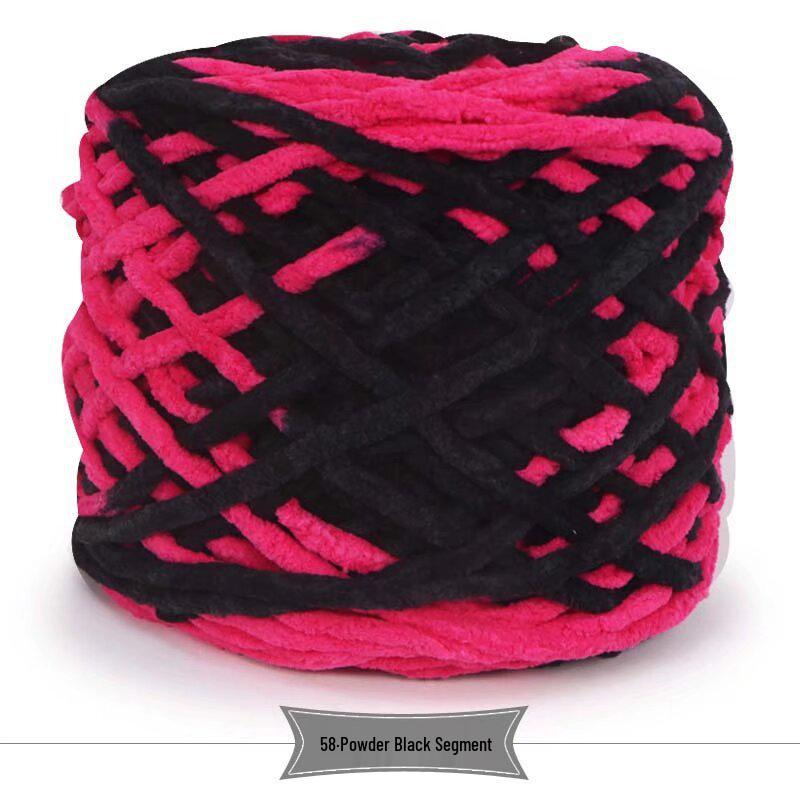 3.3 Große Eiswollknäuel für handgestrickte Häkelschuhe & zum Weben von Schals - Dicke Wolle für Damen & Herren