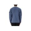 STONE ISLAND Solid Color Crew Neck Pullover Long Sleeve Sweatshirt Men Sweatshirt Blue 801563750-V0024