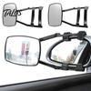 Replacement Side Mirror for RV Universal Towing Extender, Clip-on View Safety Mirror, Adjustable Extra Truck Large Field of SUV And Trailer Extension