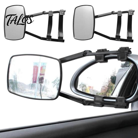 Replacement Side Mirror for RV Universal Towing Extender, Clip-on View Safety Mirror, Adjustable Extra Truck Large Field of SUV And Trailer Extension