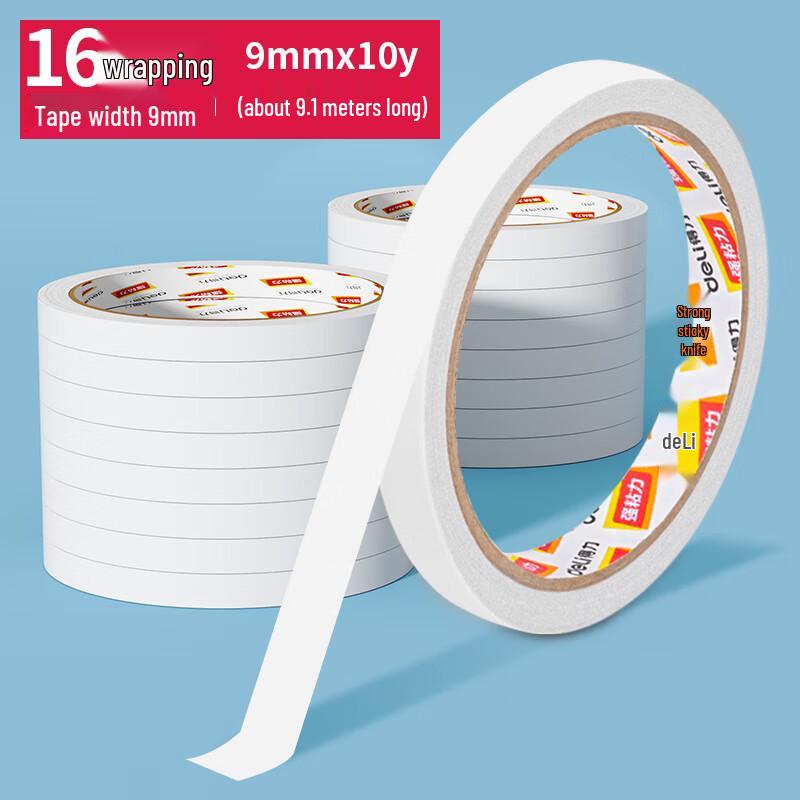 Deli High-Viscosity Thin Paper Double-Sided Tape