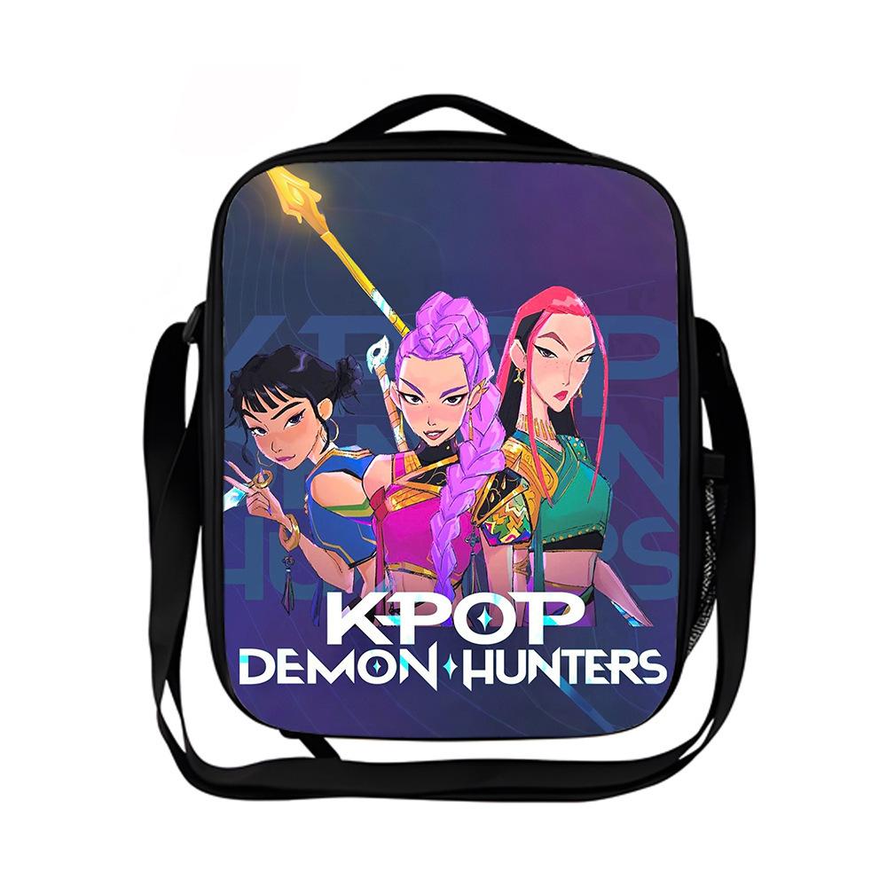 Kpop Demon Hunters Kpop Demon Hunters Student Meal Bag Satchel