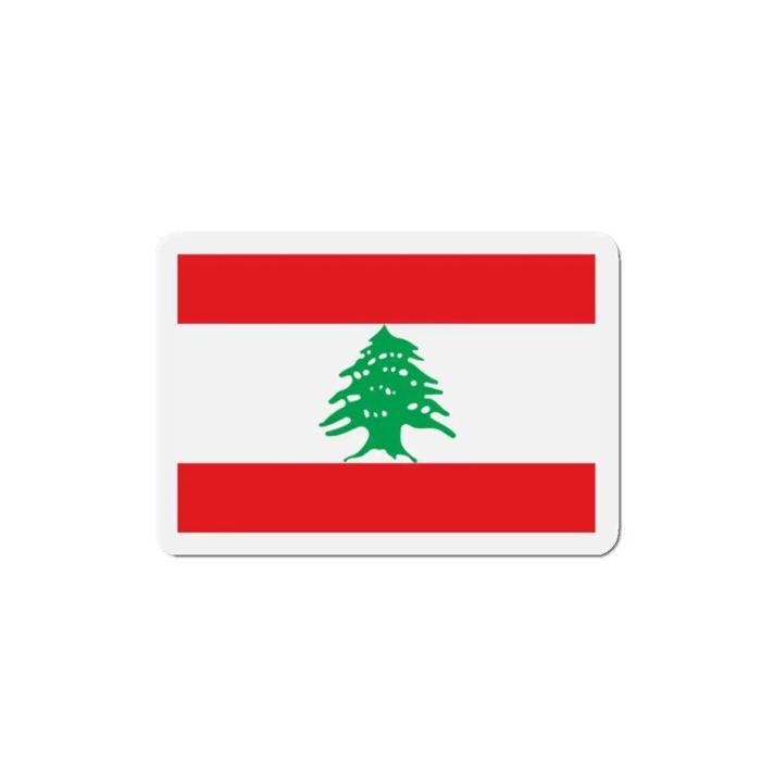 Aimant Drapeau Liban - Multicolore - 6 Cm - 50 Pièces - Résine Synthétique - Mixte