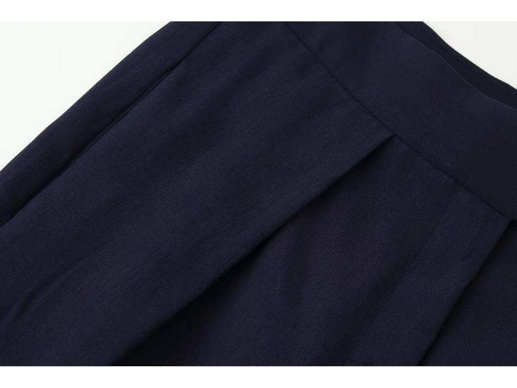 Spring-Autumn Casual Wide-Leg Drape Pants