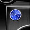 Mini Quartz Clock For Car Glow In The Dark Car Dashboard Watch Small Analog Clock Stick On Clock For Car Dashboard Analog Car