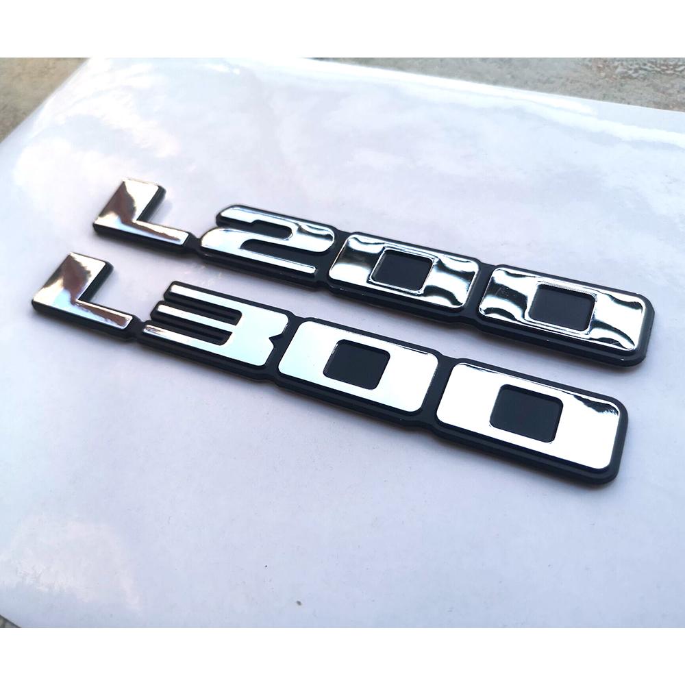 Emblema Badge Logo Decalcomania Targhetta Adesiva L200 L300 Per MITSUBISHI TRITON SPORT L200 L300