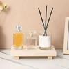 Retro Pedestal Stand Wooden Vanity Tray Home Decor Storage Holder Tray  Kitchen