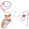 Small Pet Accessories Adjustable Bird Leashes Parrot Mouse Rope Hamster Harness Ferrets Rat Leash