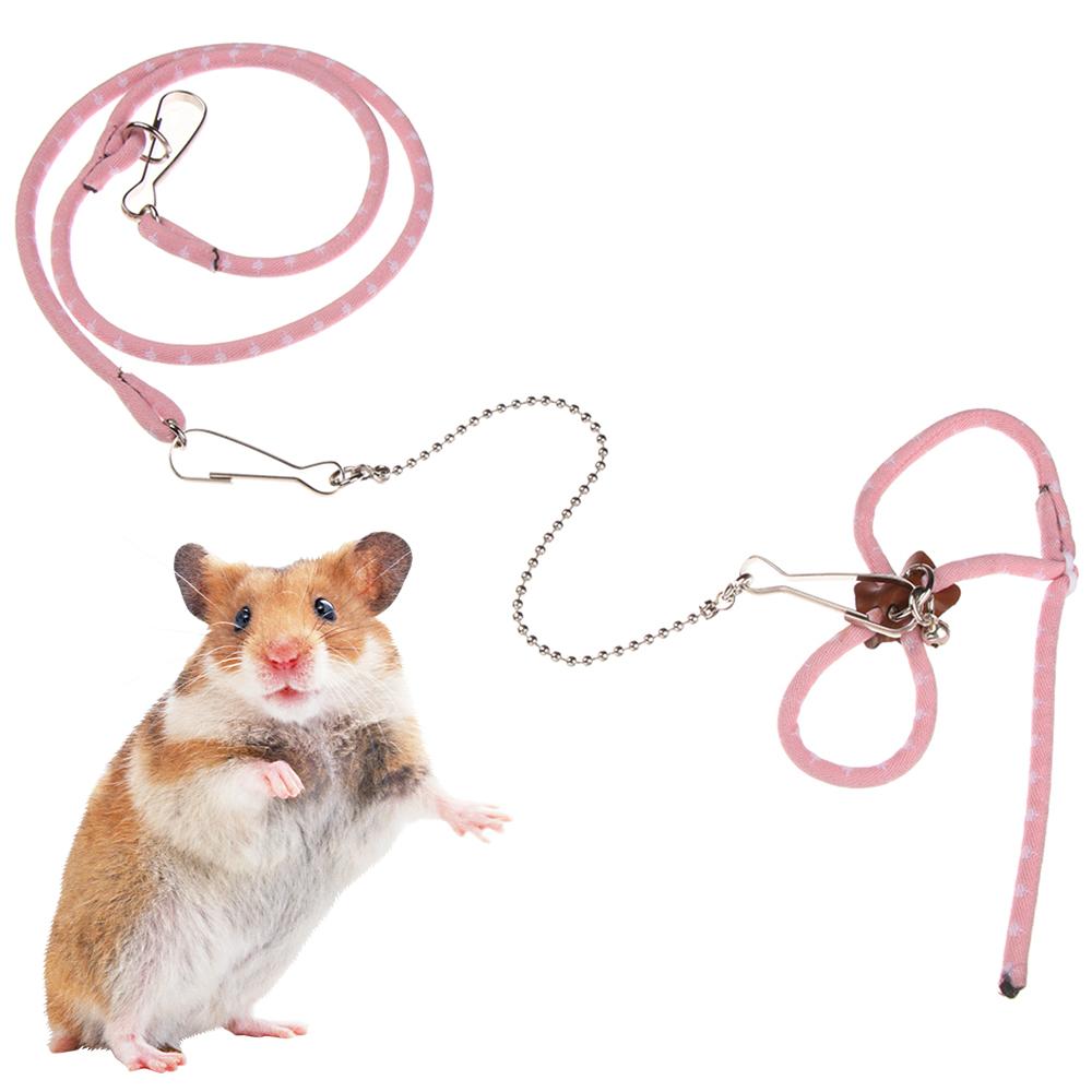 Small Pet Accessories Adjustable Bird Leashes Parrot Mouse Rope Hamster Harness Ferrets Rat Leash