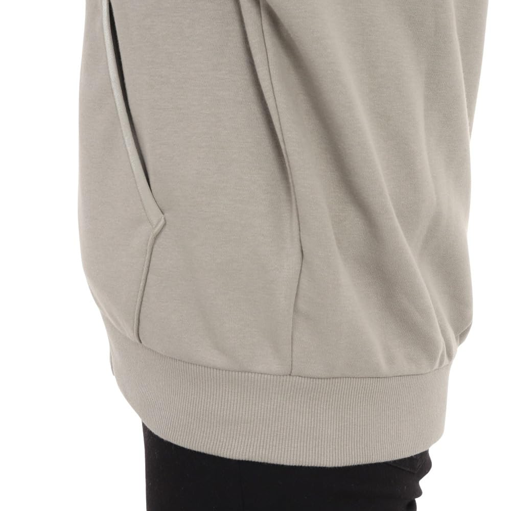 Adidas Word Sweatshirt JSY18 Silver Pebble Size M Women's Full-Zip Hoodie, (IM8737),