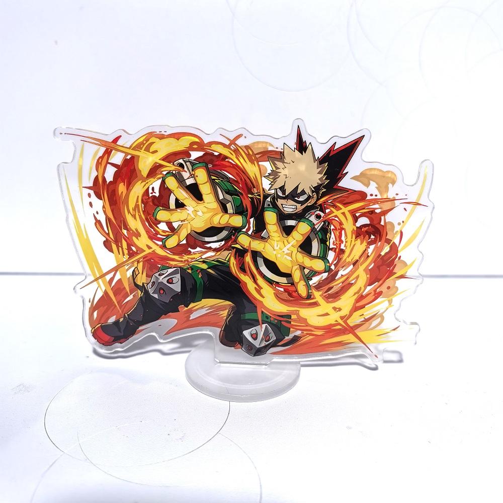 Anime My Hero Academia Tomura Shigaraki Himiko Toga Dabi Figure Doll Acrylic Stands Model Cosplay Toy Designed for Present