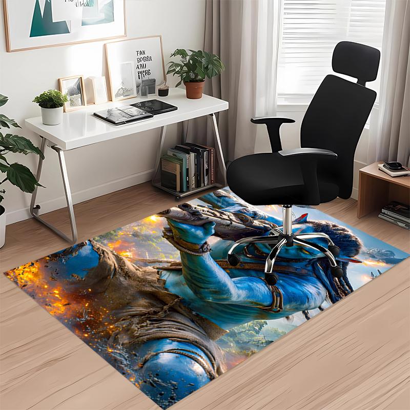 Avatar Printed Carpetrugfor Office Chair Living Room Bedroom Kitchen Room Decor Gifts