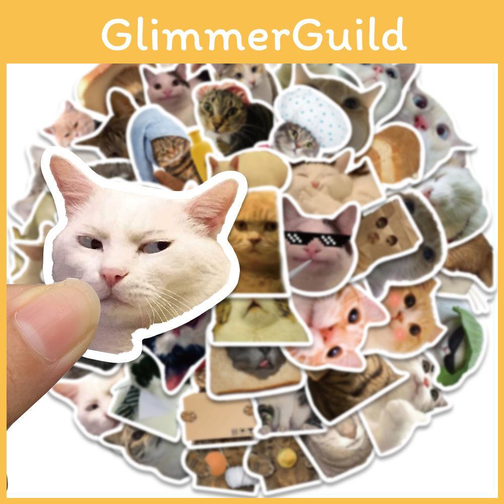Adorable Cat Graffiti Decals 50 Stickers For Laptops Suitcases Toys And Phones. Waterproof!