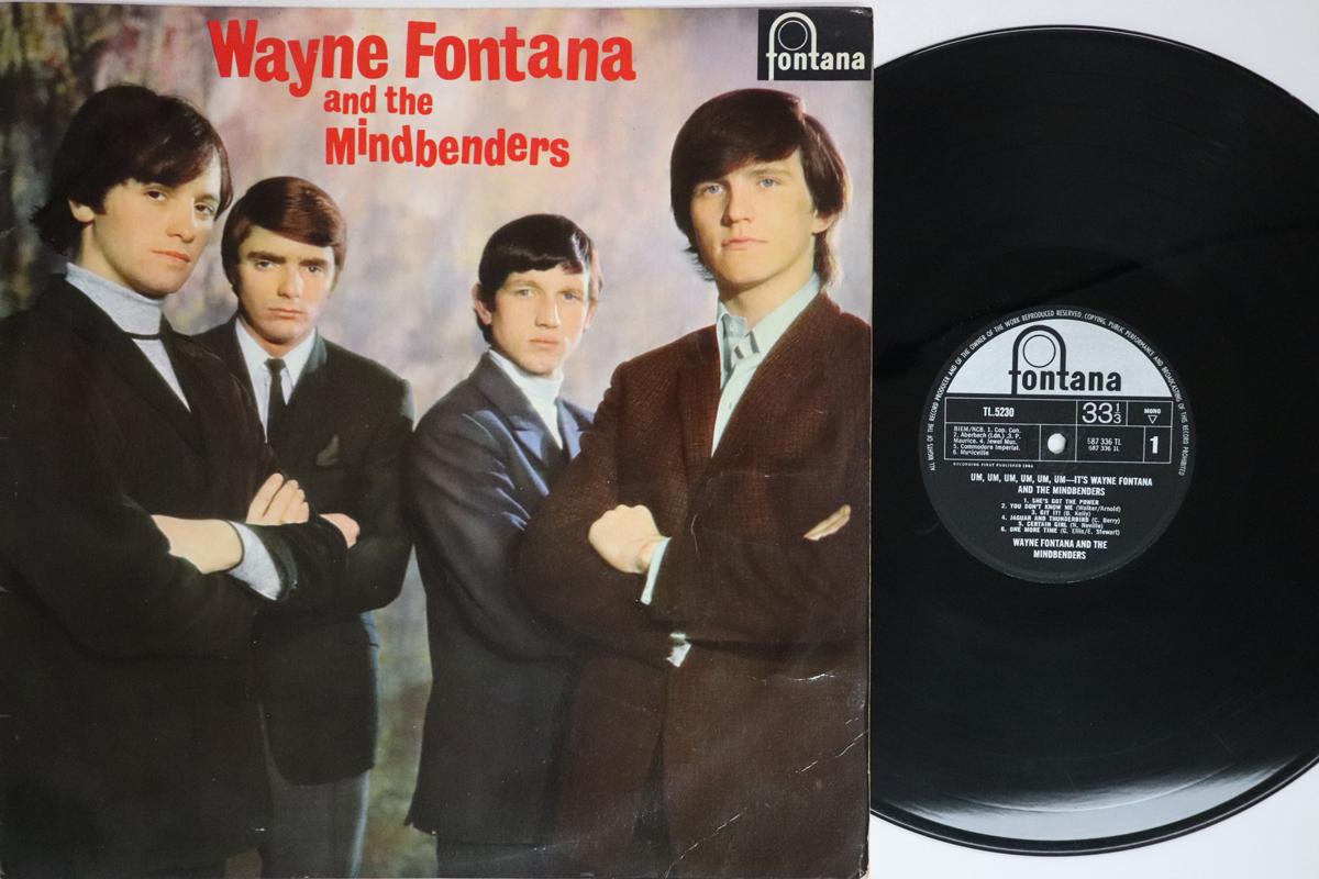 LP Record WAYNE FONTANA THE MINDBENDERS Wayne Fontana And The Mindbenders TL5230 FONTANA 1965 UK Rock Used