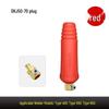DKJ-10-2535-5050-70 Connettore Rapido per Cavo di Saldatura Europeo Completamente in Rame