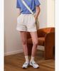 LECOQ Women'S Seersucker Shorts - Cream Qr222Ohp62